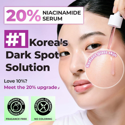 JUMISO Niacinamide 20% Face Serum (1.35oz)
