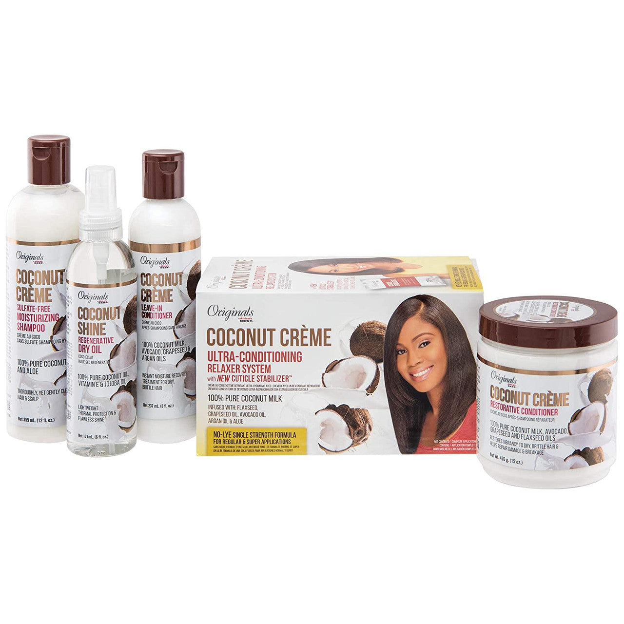 Africa's Best Originals Coconut Creme Moisturizing Shampoo