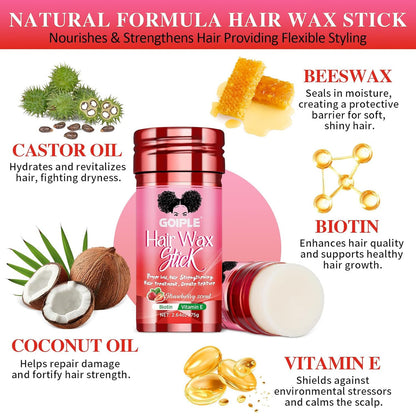 Goiple Biotin Hair Wax Stick [Strawberry] (2.64 oz)