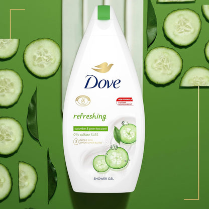 Dove Go Fresh Cucumber and Green Teal Body Wash (16.9oz)