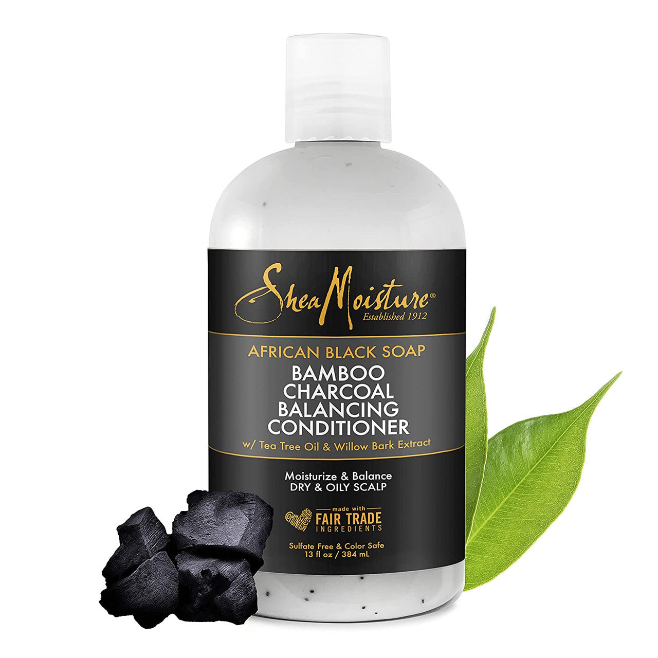 Shea Moisture African Black Soap Bamboo Charcoal Balancing Conditioner
