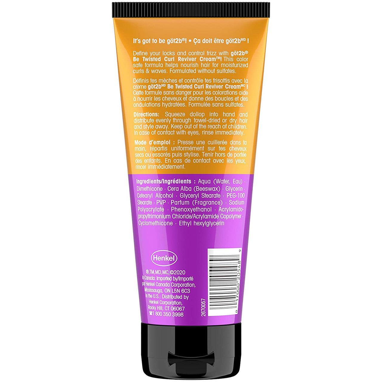 Got2b Be Twisted Curl Reviver Cream
