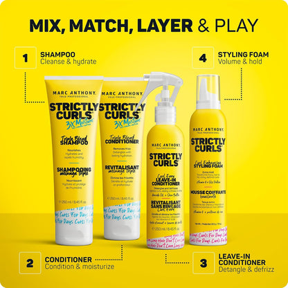 Marc Anthony Strictly Curls Hair Styling Foam (10oz)