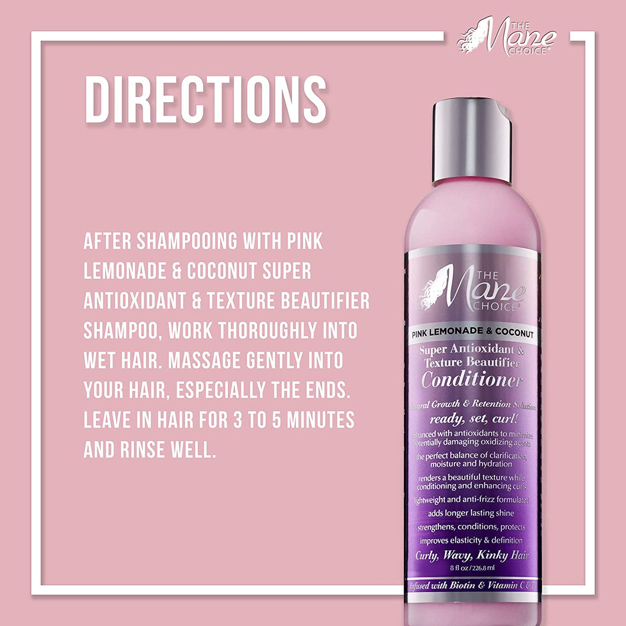 The Mane Choice Pink Lemonade Super Anti-Oxidant & Texture Beautifier Conditioner