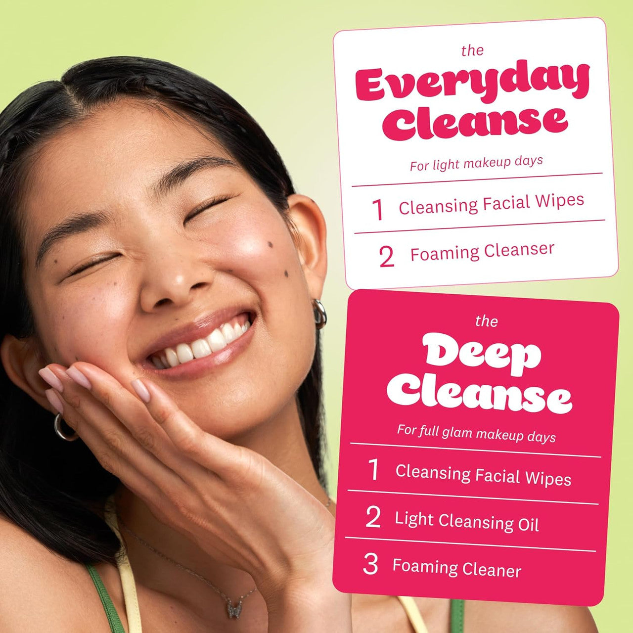 THE FACE SHOP Rice Water Bright Cleansing Facial Wipes, Vegan (50CT)