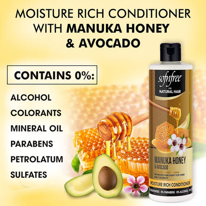 Sofnfree Manuka Honey Moisture Rich Conditioner (11.83 oz)