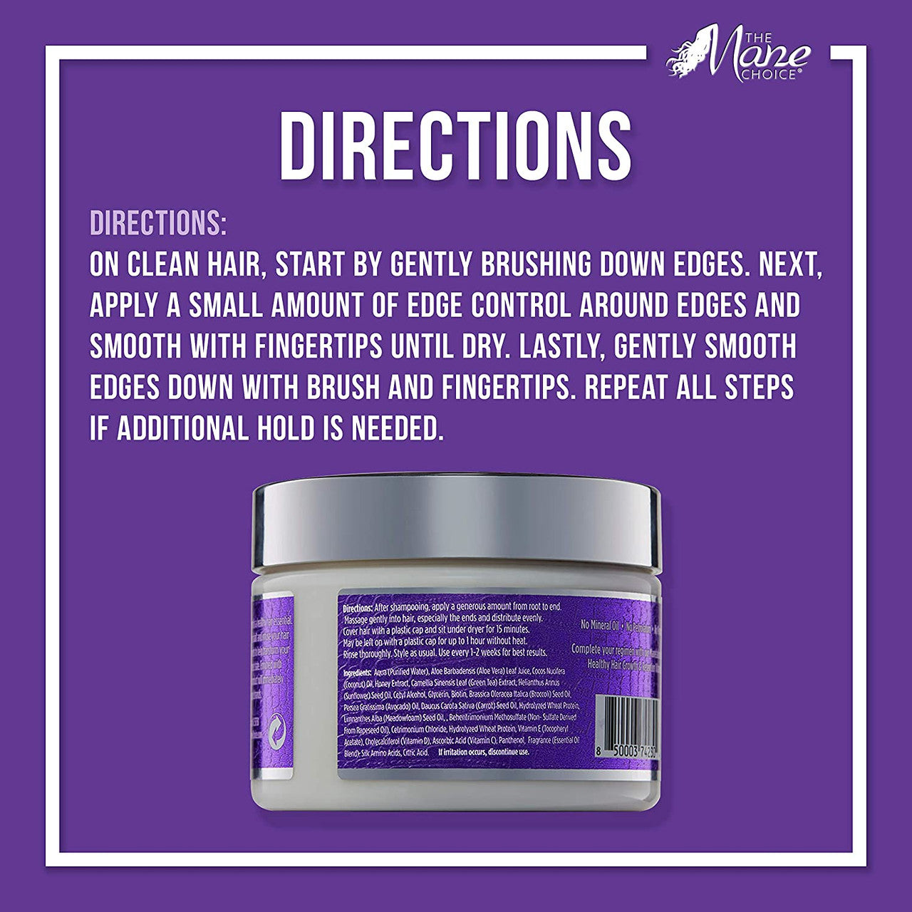 The Mane Choice Green Tea & Carrot Deep Strengthening & Restorative Mask Treatment