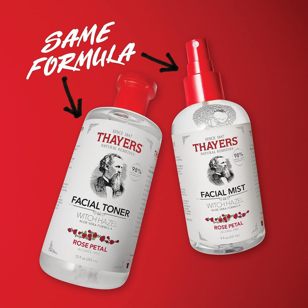 THAYERS Alcohol-Free Witch Hazel Facial Mist Toner