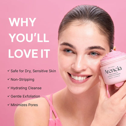 ARENCIA Rosehip Rice Mochi Cleanser (1.76oz)