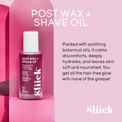 SLIICK Post Wax + Shave Oil (4oz) - product image 5