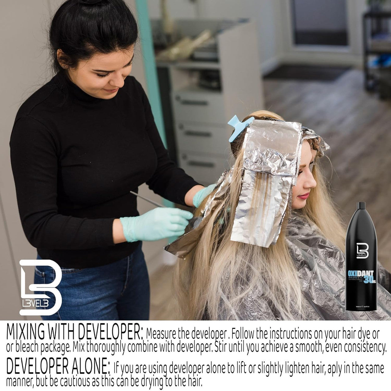 LEVEL 3 Oxidant Hair Color Developer (9.47oz)