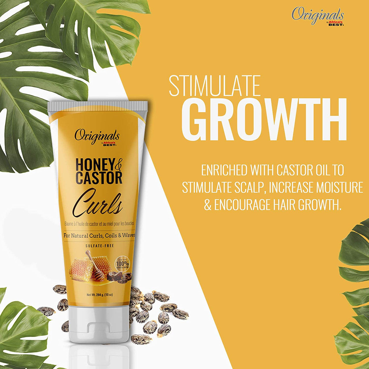 Africa's Best Originals Honey & Castor Curls