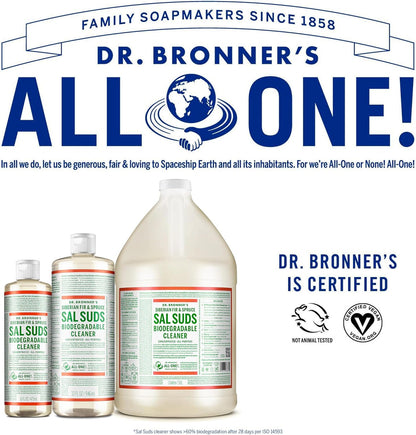Dr. Bronner's Biodegradable Cleaner - Sal Suds (32oz)