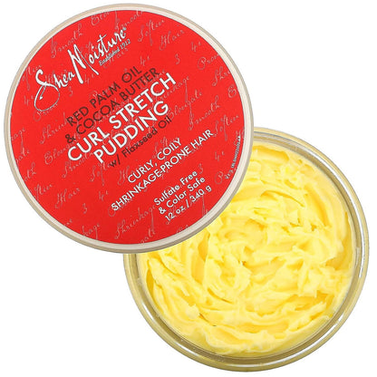 Shea Moisture Red Palm Oil & Cocoa Butter Curl Stretch Pudding (12 oz)