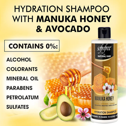 Sofnfree Manuka Honey Hydration Shampoo (11.83 oz)