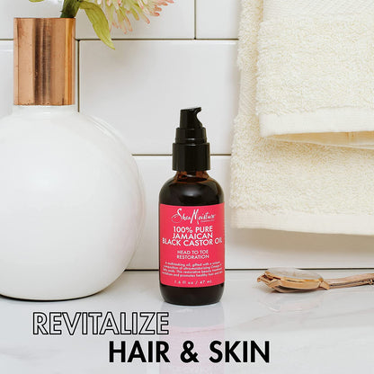 SheaMoisture 100% Pure Jamaican Black Castor Oil (1.8 oz)
