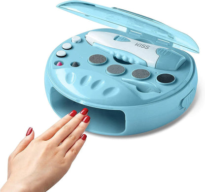 KISS New York Deluxe All-In-One Nail Care Kit Power File X Nail Dryer