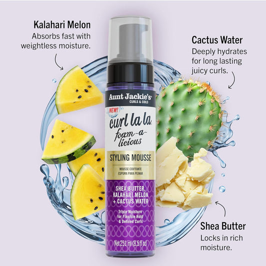 Aunt Jackie's Curl La La Styling Mousse (8.5oz)