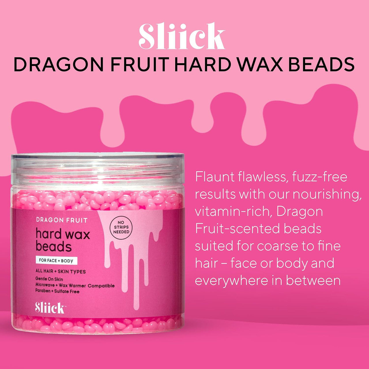 SLIICK Dragon Fruit Hard Wax Beads  (8oz) - product image 3