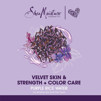 Shea Moisture Purple Rice Water Strength & Color Care Shampoo