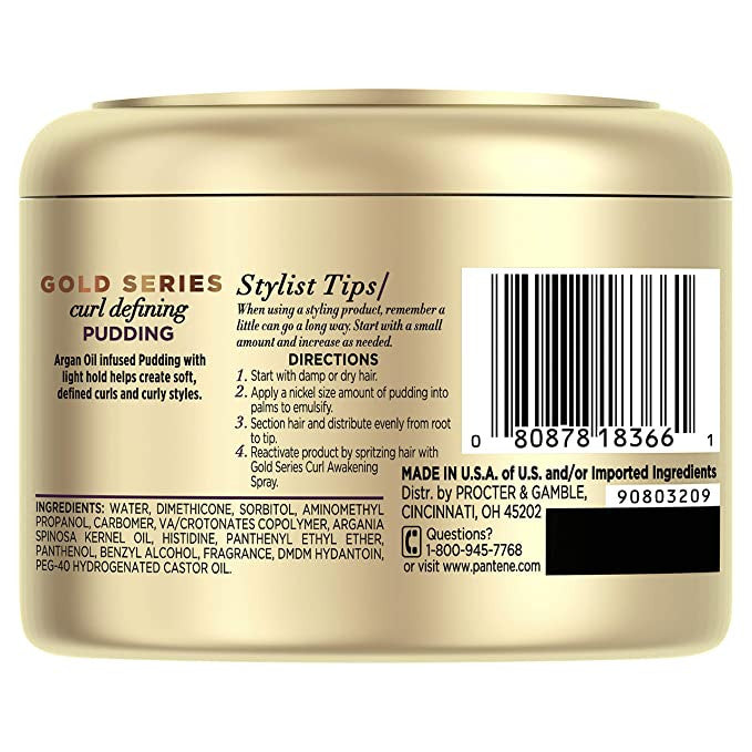 PANTENE Pro-V Gold Series Curl Defining Pudding