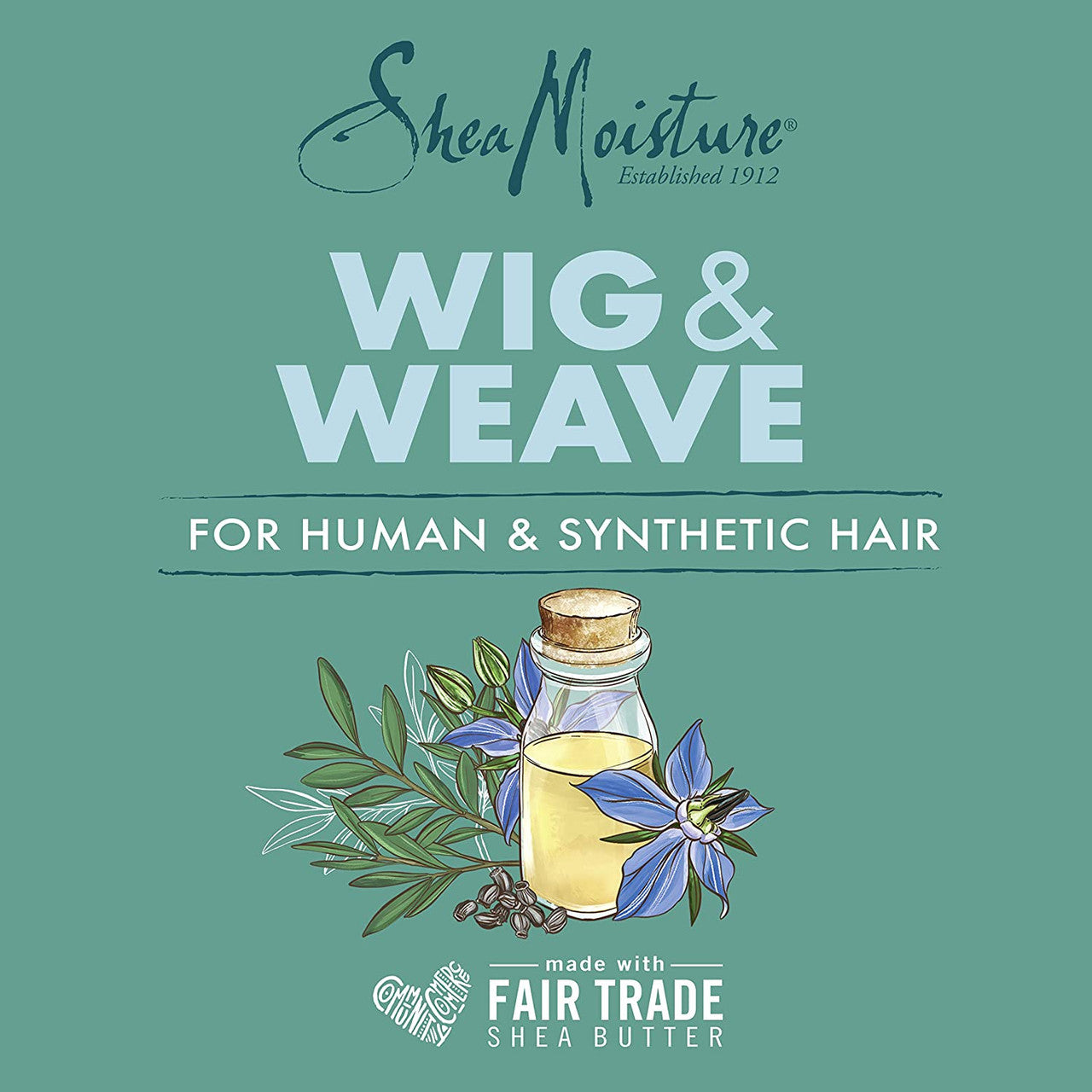 Shea Moisture Wig & Weave Tea Tree & Borage Seed Oil Bonding Glue