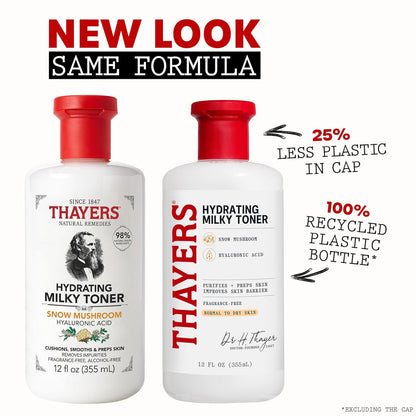 THAYERS Milky Face Toner - Snow Mushroom (12oz)