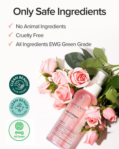 MARY & MAY Rose Collagen Mist Serum (3.38oz)
