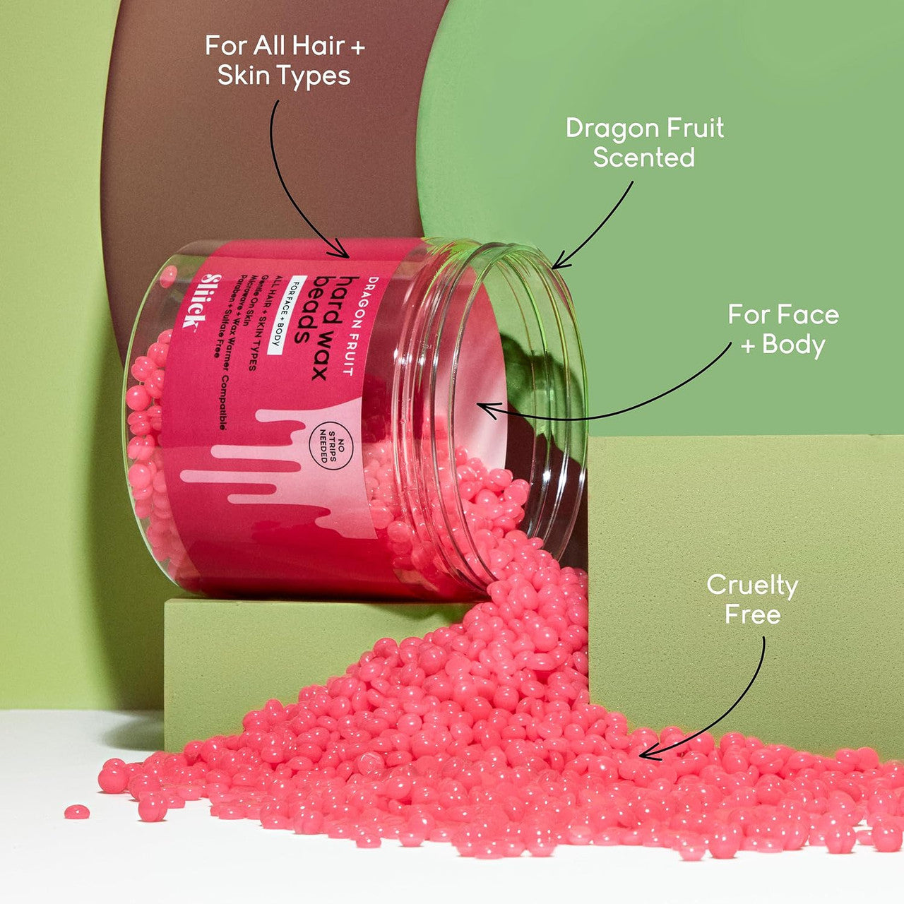 SLIICK Dragon Fruit Hard Wax Beads  (8oz) - product image 4