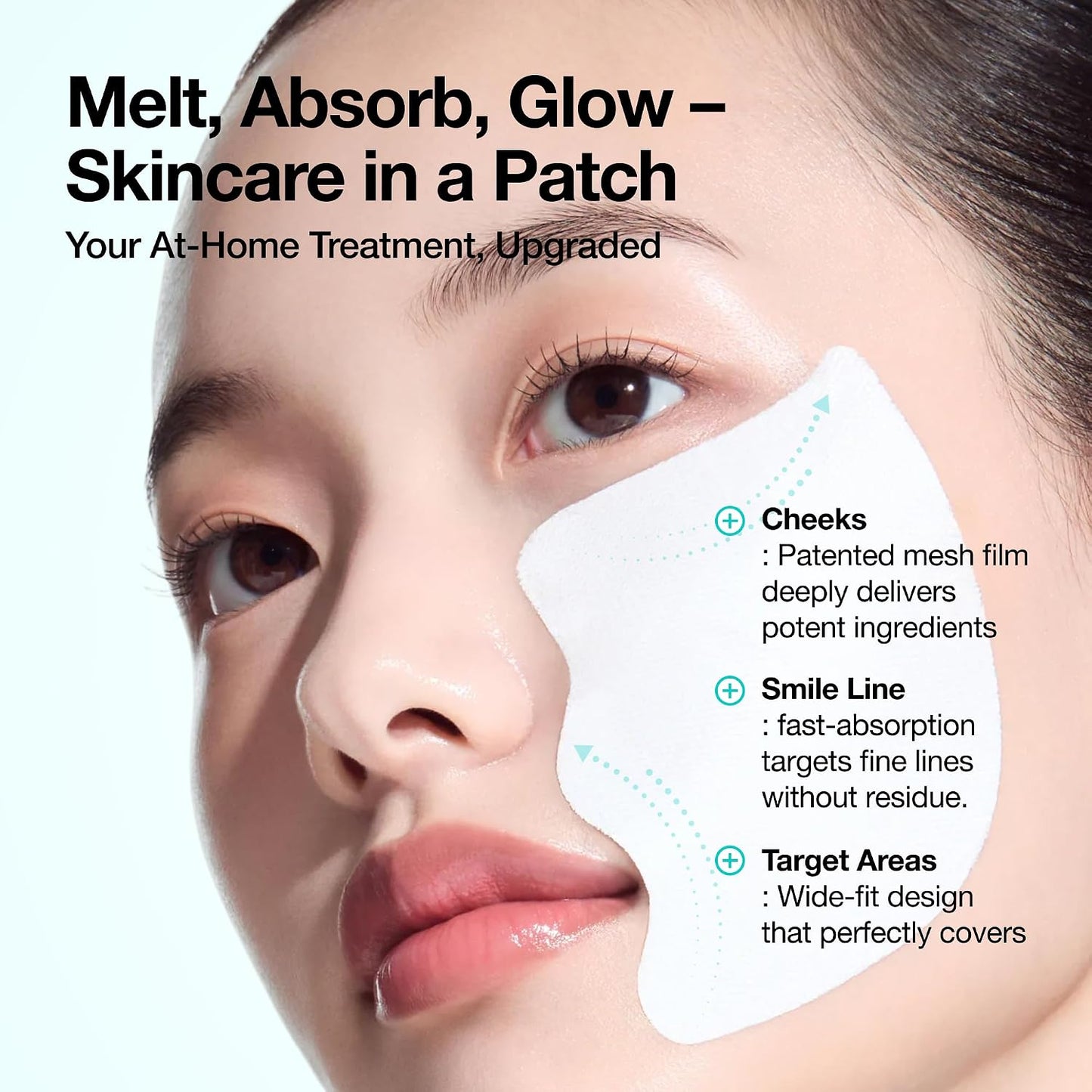 Anua PDRN Collagen Melting Patch For Glass Skin (4PCS)
