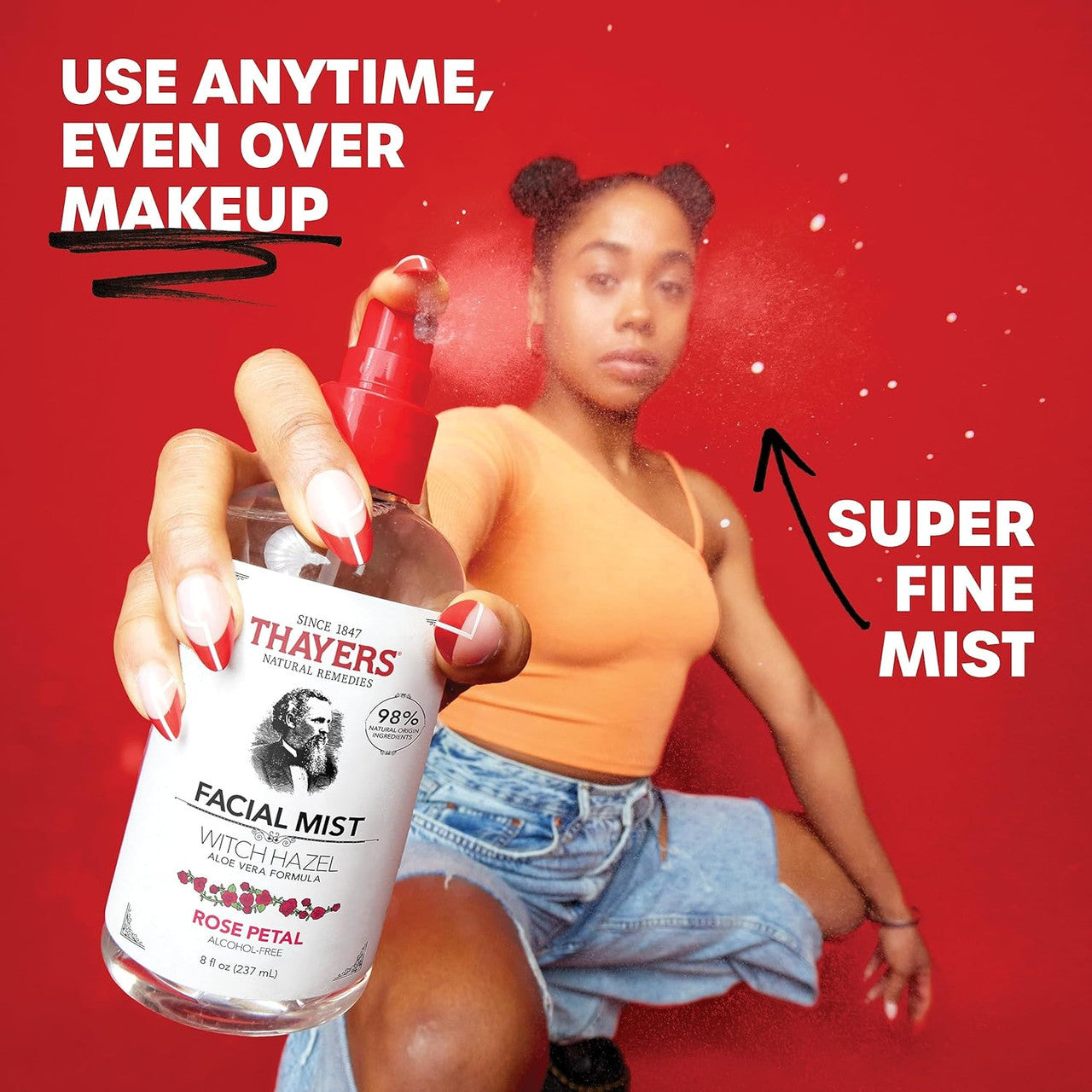THAYERS Alcohol-Free Witch Hazel Facial Mist Toner