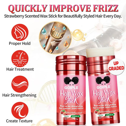 Goiple Biotin Hair Wax Stick [Strawberry] (2.64 oz)