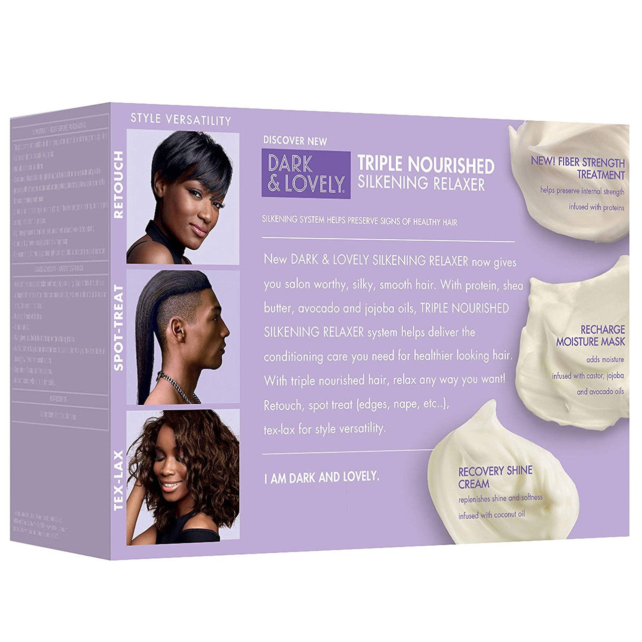 Dark and Lovely Healthy Gloss 5 Moisturizing No-Lye Relaxer [Super]