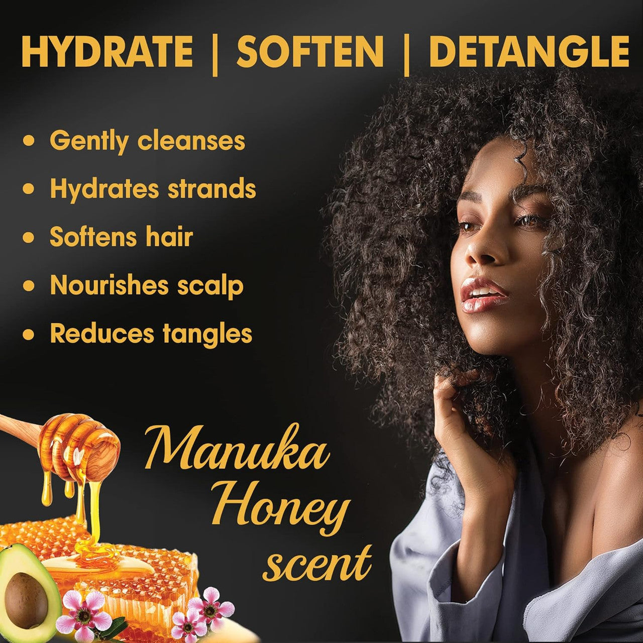 Sofnfree Manuka Honey Hydration Shampoo (11.83 oz)