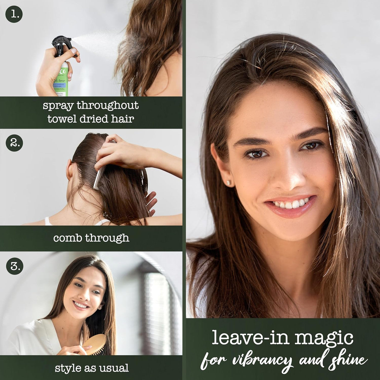 SAUCE BEAUTY Guacamole Bond-Repairing Leave-In Hair Mask Spray (8oz)