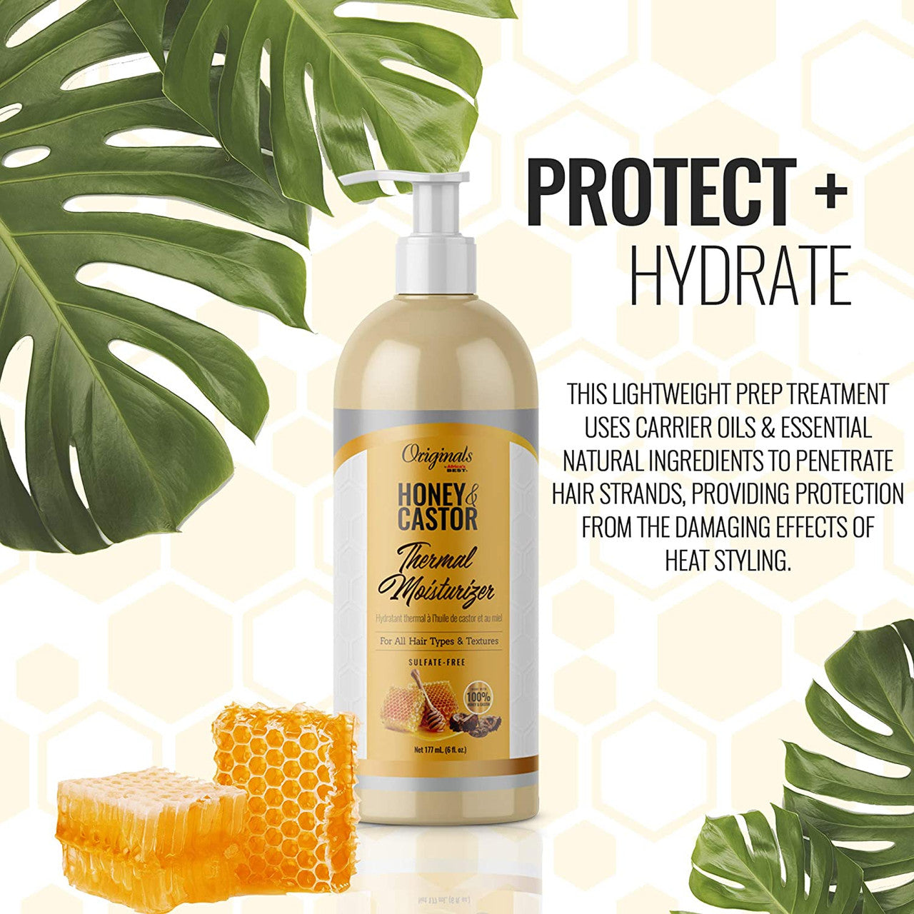 Africa's Best Originals Honey & Castor Thermal Moisturizer