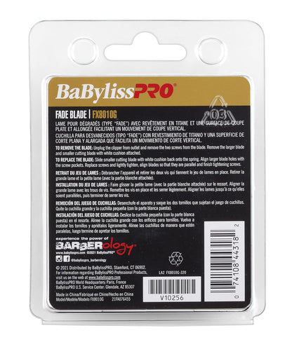 BaBylissPRO Replacement Titanium Fade Blade Gold