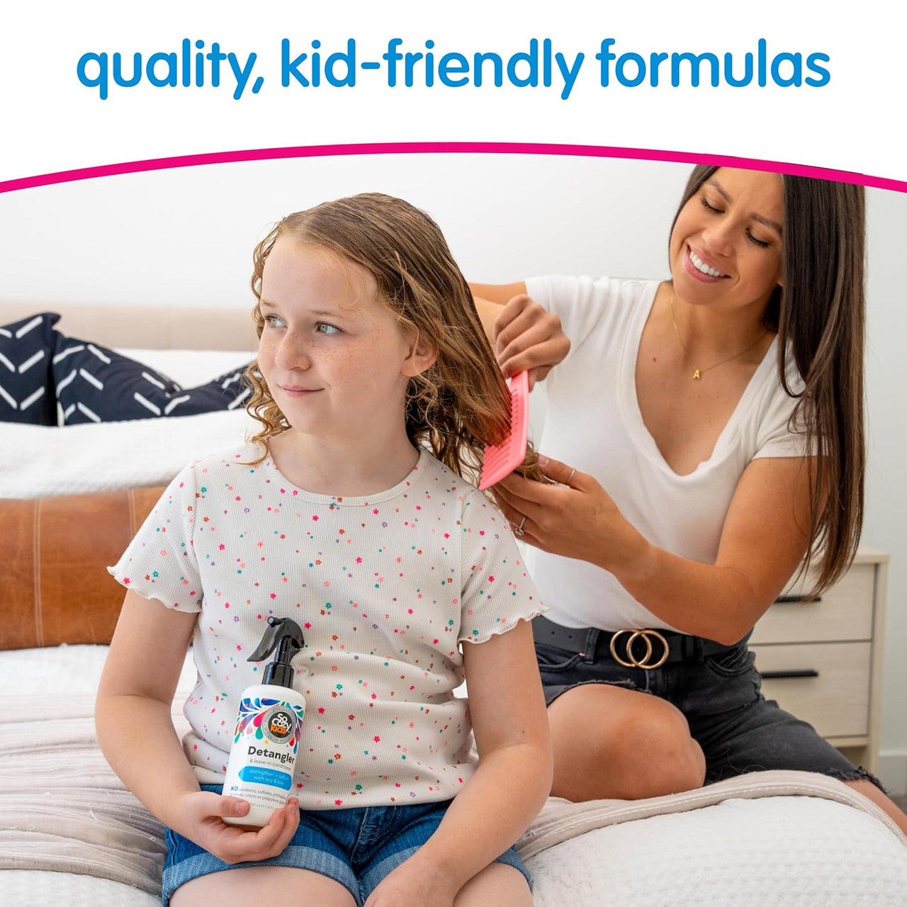 SO COZY Detangler & Leave In Conditioner Spray for Kids (8oz)