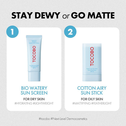 TOCOBO Cotton Airy Sun Stick SPF50+ (0.67oz)