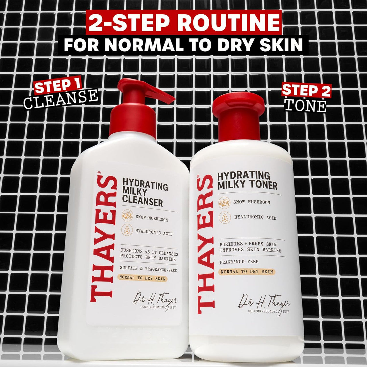 THAYERS Milky Face Toner - Snow Mushroom (12oz)