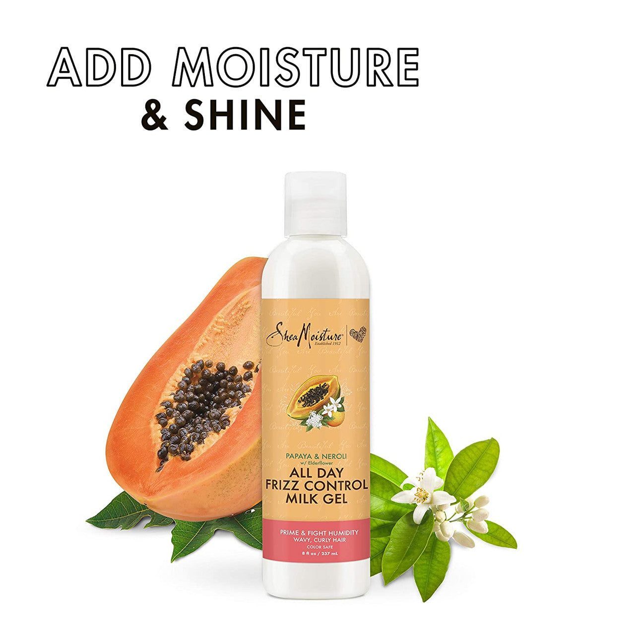 Shea Moisture Papaya & Neroli Anti-Frizz Flawless Curling Milk Gel