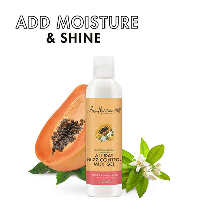 Shea Moisture Papaya & Neroli Anti-Frizz Flawless Curling Milk Gel