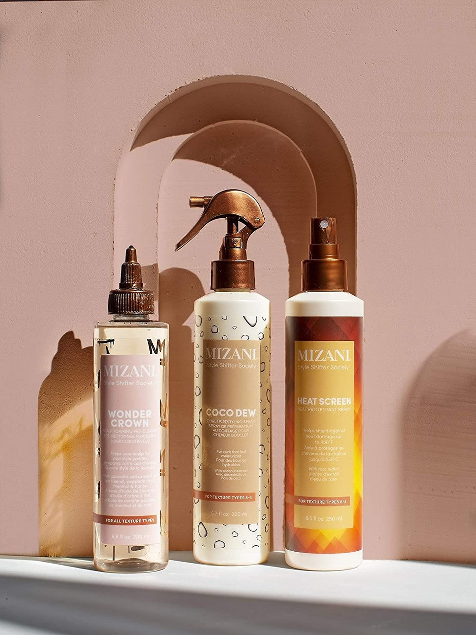 MIZANI Style Shifter Society Heat Screen Heat Protectant Spray