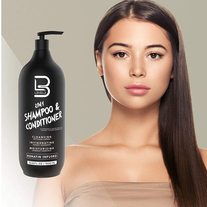 LEVEL3  2 IN 1 Shampoo & Conditioner
