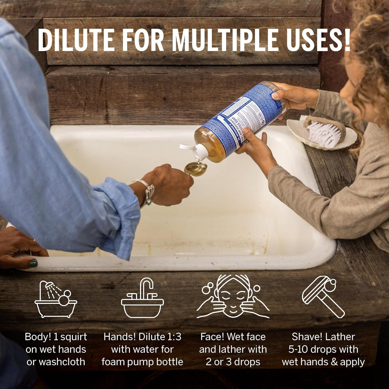 Dr. Bronner's Organic Pure Castile Liquid Soap