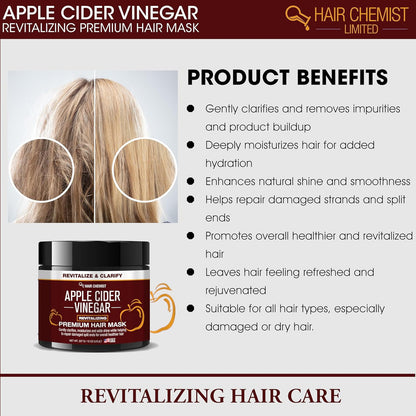 HAIR CHEMIST Apple Cider Revitalizing Premium Hair Mask (12oz)