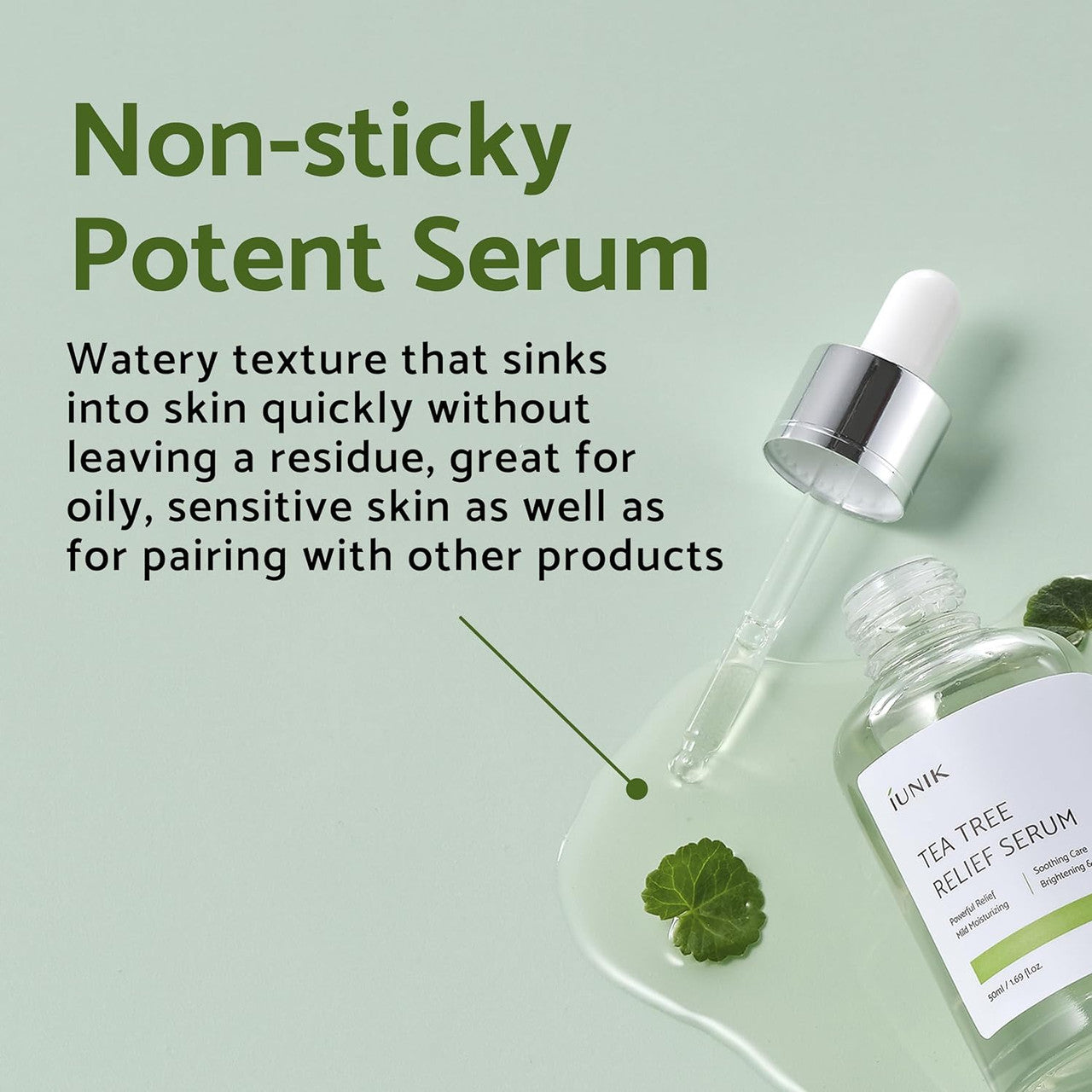 IUNIK Tea Tree Relief Serum (1.69 oz)