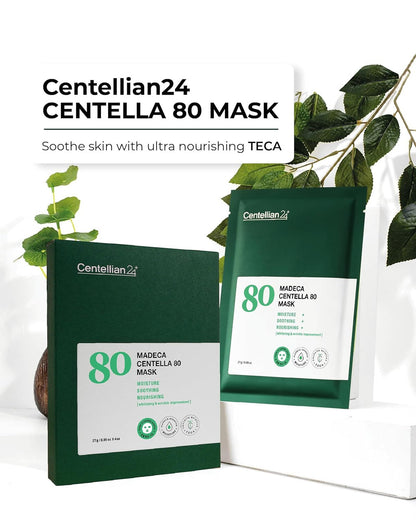 CENTELLIAN 24+ Madeca Centella 80 Mask (27g x 4pc)
