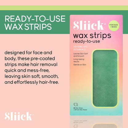 SLIICK Ready-to-Use Wax Strips (40 CT) - product image 5