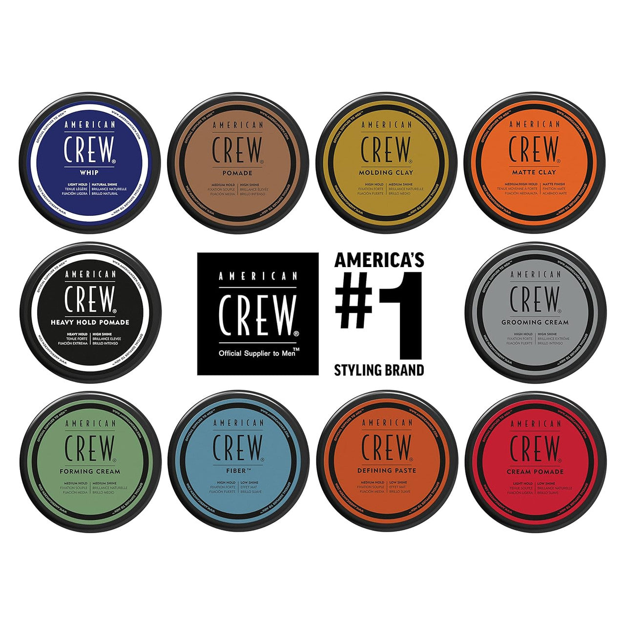 American Crew Men's Hair Fiber (1.7 oz)